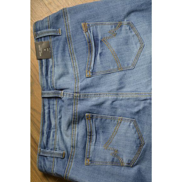Max Jeans Women's Size 4 Crop Denim Blue - New with Tags - Picture 4 of 7